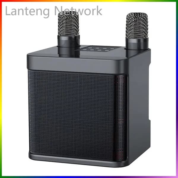 колонка для караоке YS203KTV, встроенные микрофоны, Bluetooth