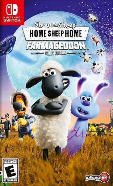 Игра Shaun the Sheep Home Sheep Home Farmageddon Edition (Nintendo Switch, Английская версия)