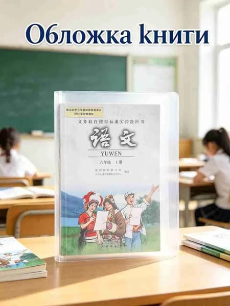 Обложка для книги, прозрачная защитная обложка для книг