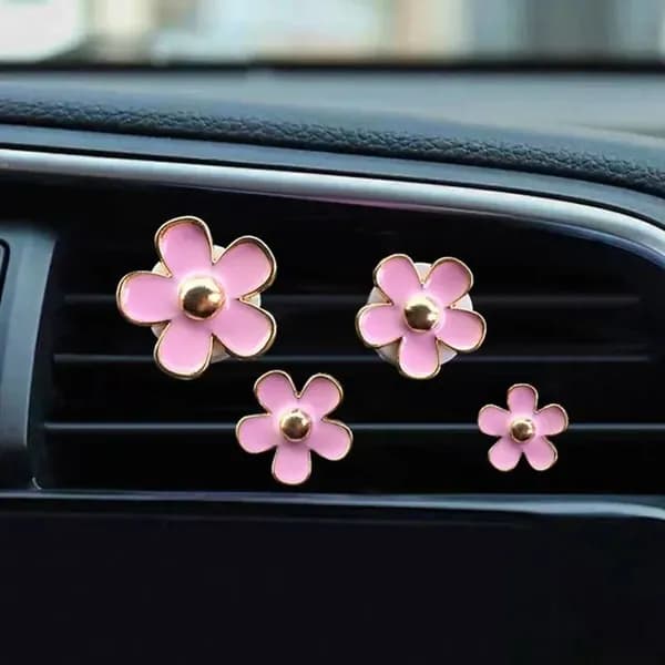 Ароматизатор автомобильный, Pink-4PCS
