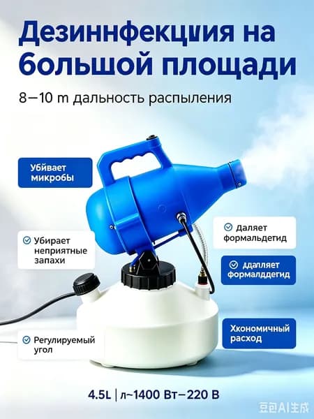 Генератор холодного тумана 1400W