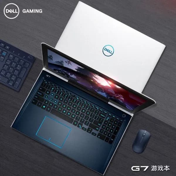 Dell Игровой ноутбук 15.6", Intel Core i5-8300H, RAM 8 ГБ, SSD 512 ГБ, NVIDIA GeForce GTX 1050 Ti (4 Гб), Windows Pro, черный