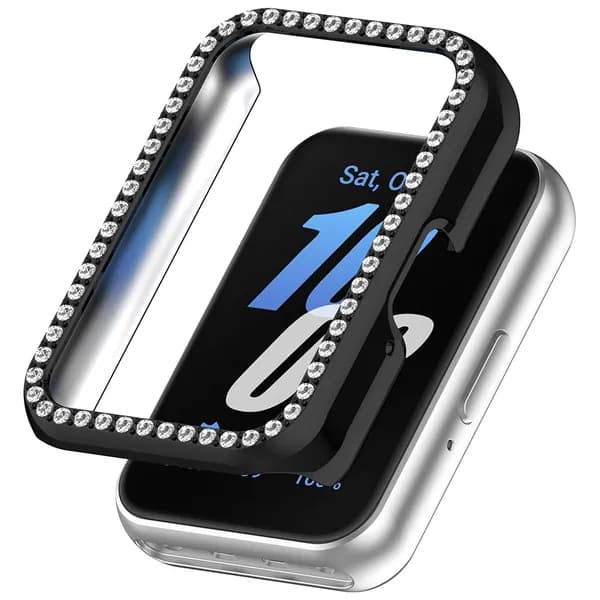 Чехол для Samsung Galaxy Fit3 SM-R390 из поликарбоната с инкрустацией и защитой от пыли и ударов