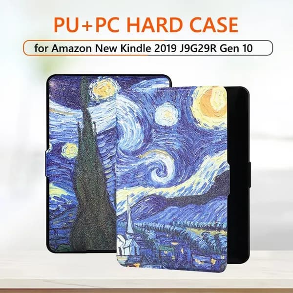 Чехол для Kindle 2019 (J9G29R), матовый PU+PC, с подставкой
