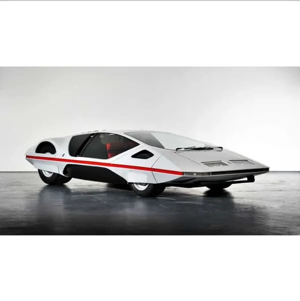 Ferrari 512S Modulo Pininfarina 1970. Масштабная модель 1:72.
