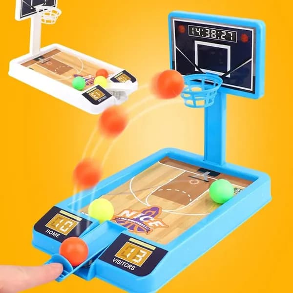 Мини-баскетбольная стойка для настольных игр в помещении малышей Семейная игровая деятельность