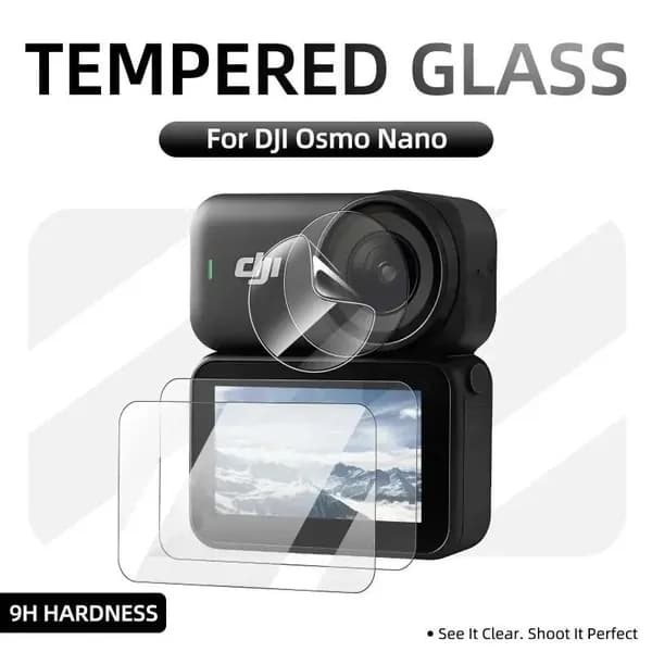 1 шт. OSMO Nano Screen Protector - Защитная пленка из закаленного стекла высокой четкости для аксессуаров для экшн-камер