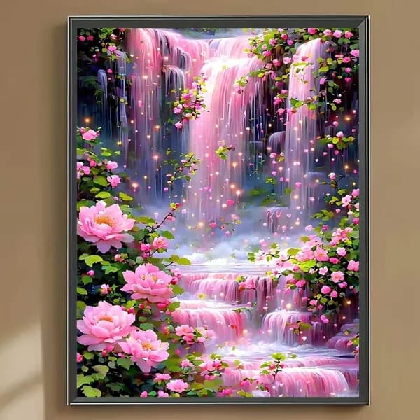 1 комплект DIY 5D-рисунок из алмазов без рамки