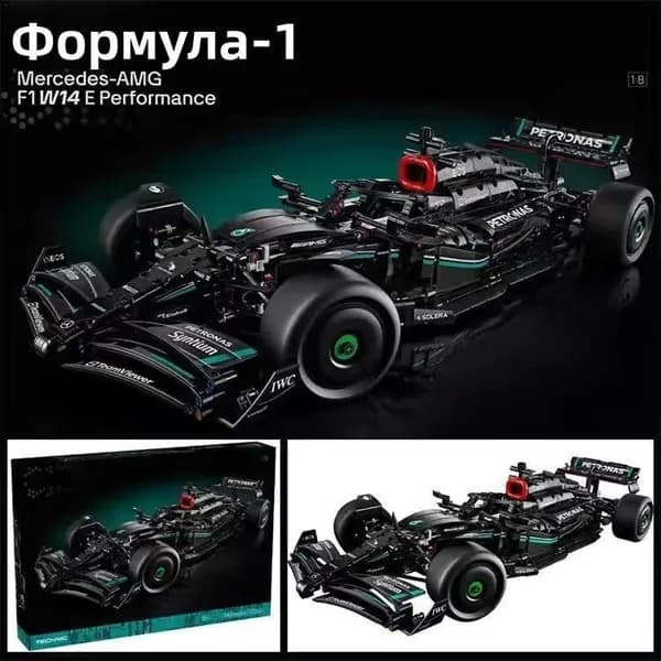 Совместимый с LEGO 42206 Technic Формула-1 Команда Red Bull Racing RB20, Набор для сборки