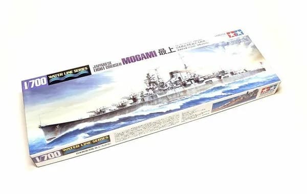 Tamiya 31359 1/700 Военный модель военного корабля Японский легкий крейсер Могами