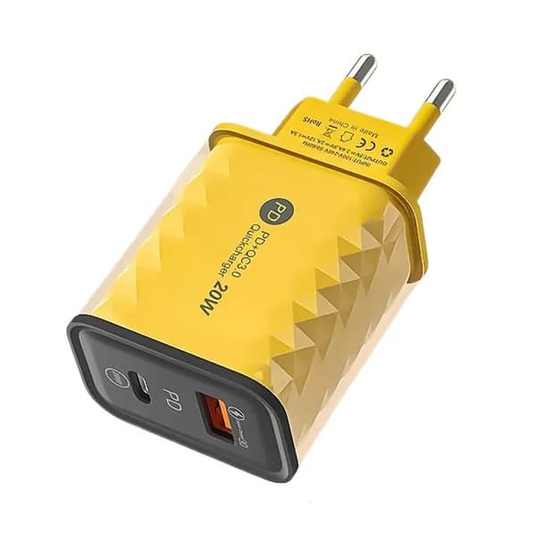 Быстрая зарядка PD20W для Huawei/iPhone Блок питания