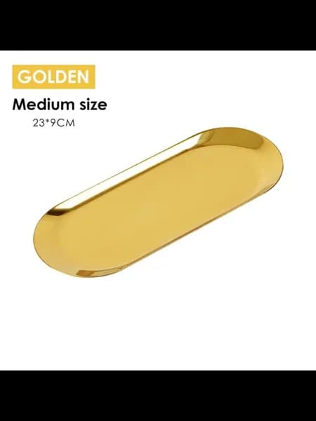 Золотой лоток Medium 23*9см