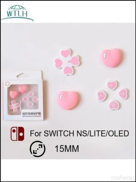 Качественный силиконовый чехол для накладок на стики Nintendo Switch OLED или NS