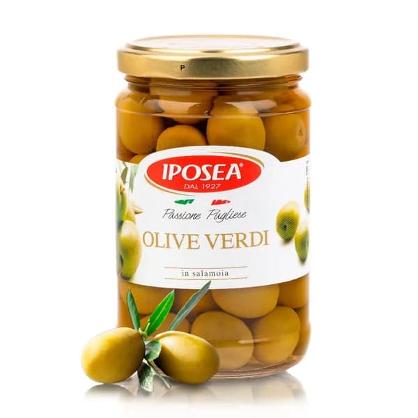 Оливки Iposea целые, 290 г