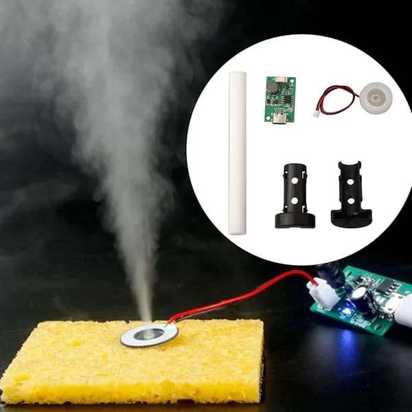 USB-Распылитель DIY Модуль Увлажнителя Воздуха Комплекты Хлопчатобумажных Оболочек с Интерфейсом Type C