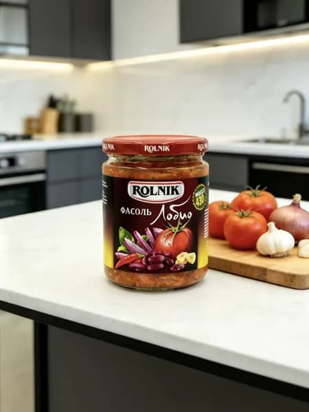 Фасоль Лобио по-грузински, Rolnik Беларусь, 430 г