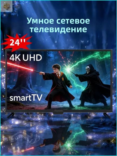 Телевизор 24″ 4K UHD