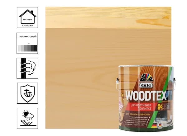 Пропитка "Dufa" WOOD TEX сосна 3л