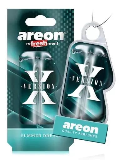 Ароматизатор автомобильный AREON X-Ver: REFRESHMENT LIQUID (Summer Dream/Летняя мечта)