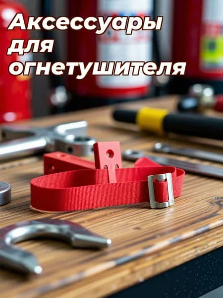 Крепление для огнетушителя из железа с крюком для хранения огнетушителей весом 2-4 кг