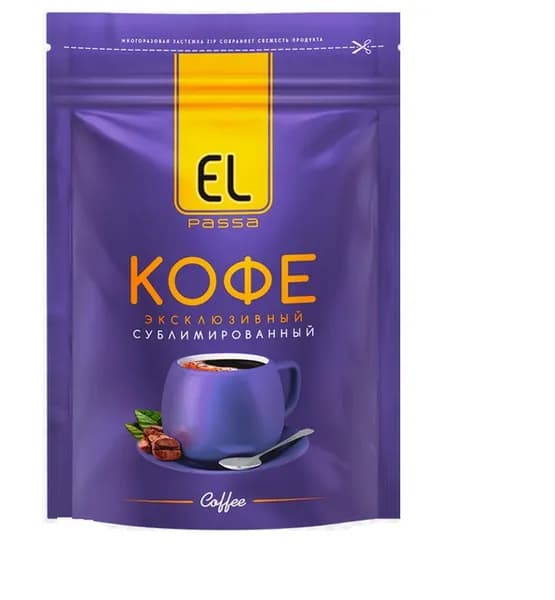 El Passa Кофе , сублимированный, 75г