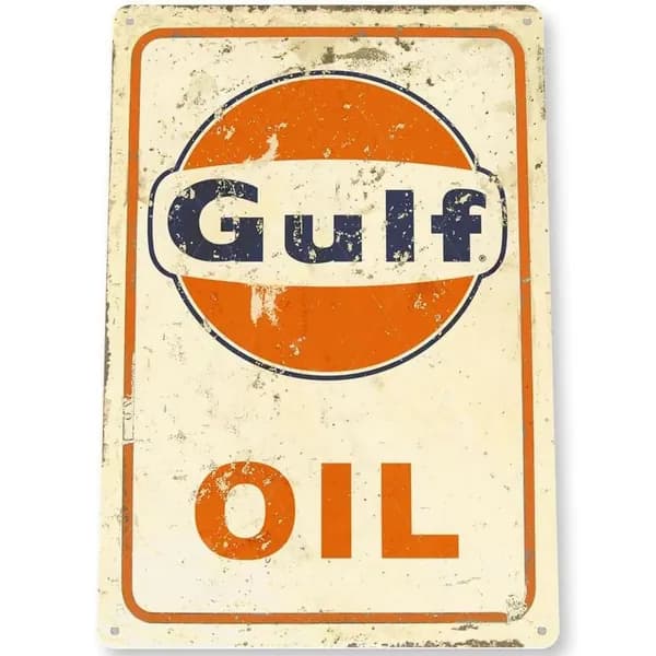 Металлические таблички в винтажном стиле: Camel Gulf Oilzum Gas Oil. Постеры, настенный декор для дома, баров, гаражей, кафе, клубов. Ретро-плакаты.