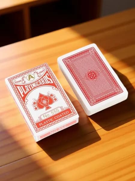 Набор для игры: 3 кубика, карты 54 шт.
