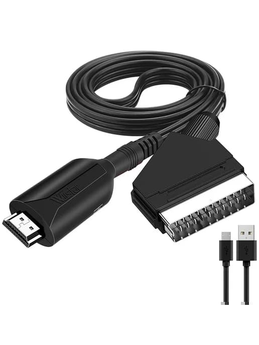 WIISTAR HDMI-совместимый переходник на SCART, конвертер виде…