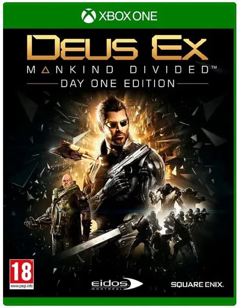 Игра Xbox one / Series X: Deus Ex: Mankind Divided Day One Edition (Диск) (Xbox One, Xbox Series, Русская версия)