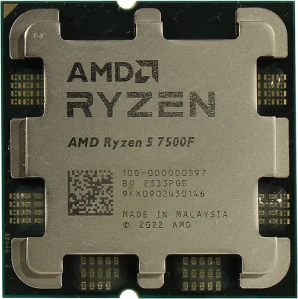 Процессор AMD Ryzen 5 7500F OEM (100-000000597)