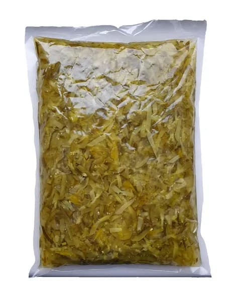 Огурцы маринованные резаные Соломкой (полосками) в пакете 1800 г
