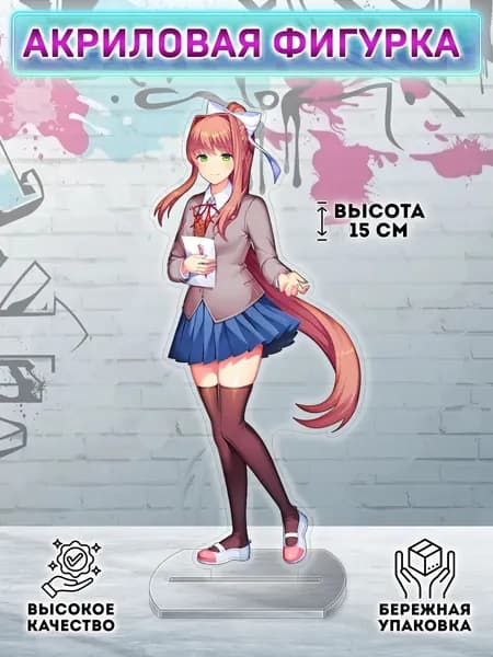 Фигурка Доки Доки Моника Doki Doki Literature Club