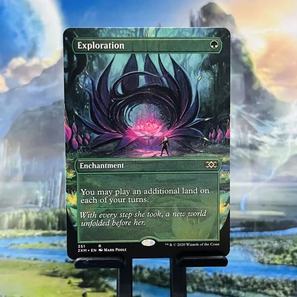 Кастомные прокси-карты Magic The Gathering, карты без фойла, выгодные скидочные цены Exploration 2xm box topper