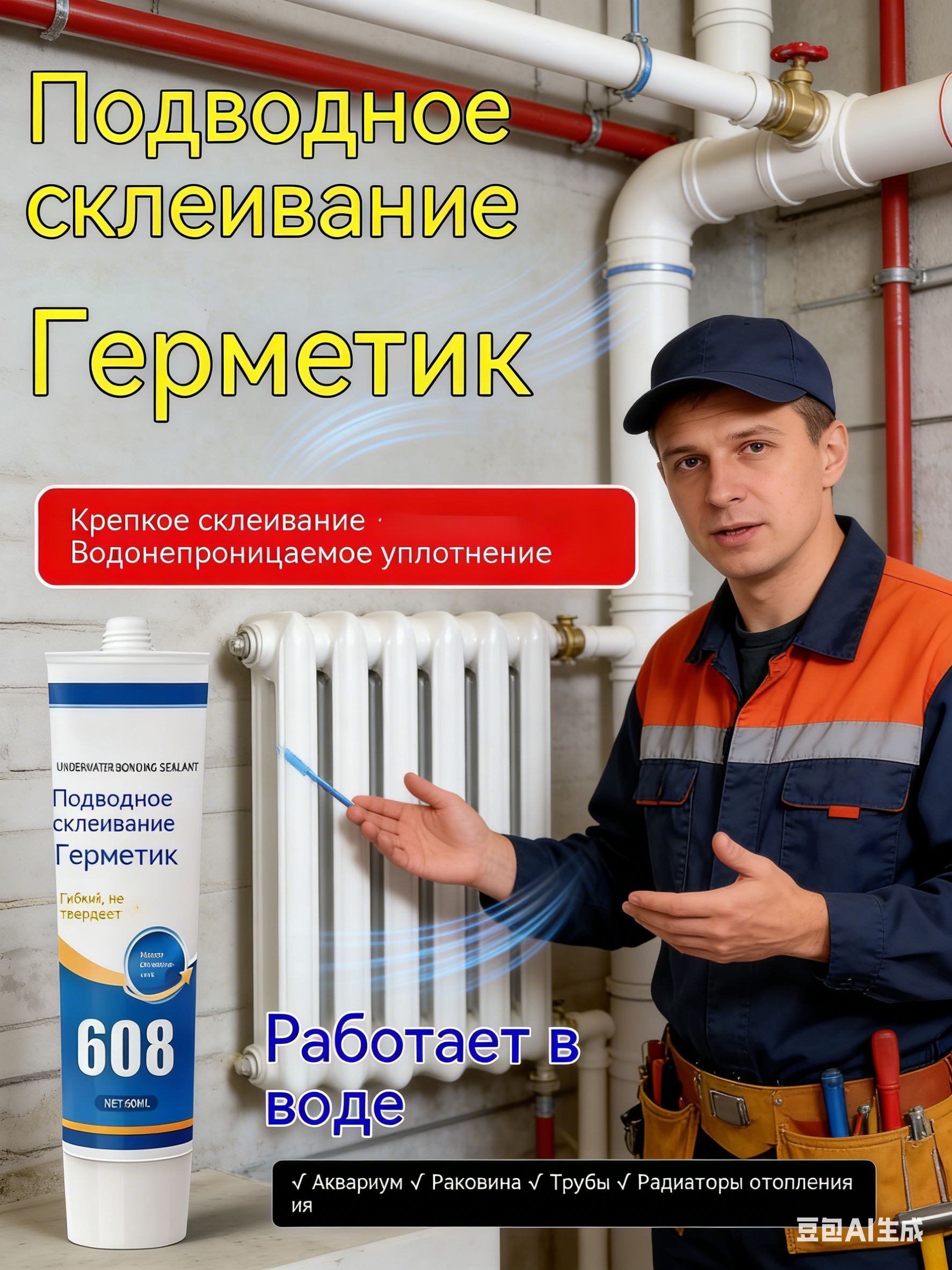 Адгезив Гель, 1 шт.