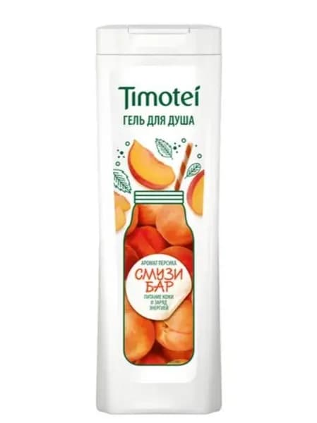 Timotei Гель для душа Персик, 200 мл