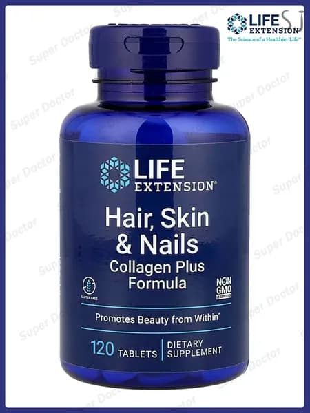 Hair, Skin & Nails /Для волос, кожи и ногтей Коллаген формула 120 таблеток