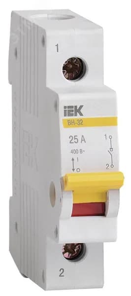 Выключатель Нагрузки 1П 25А IEK ВН-32 - 1 шт
