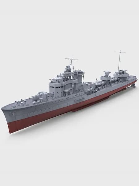 LYMODEL-SS SSC700733S 1/700 Итальянский эсминец класса Saetta Saetta 1935 Полный корпус Модель корабля