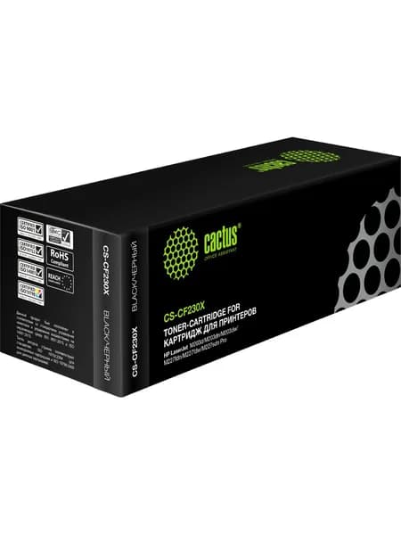 Картридж лазерный Cactus CF230X (CS-CF230X), черный, 3500 страниц
