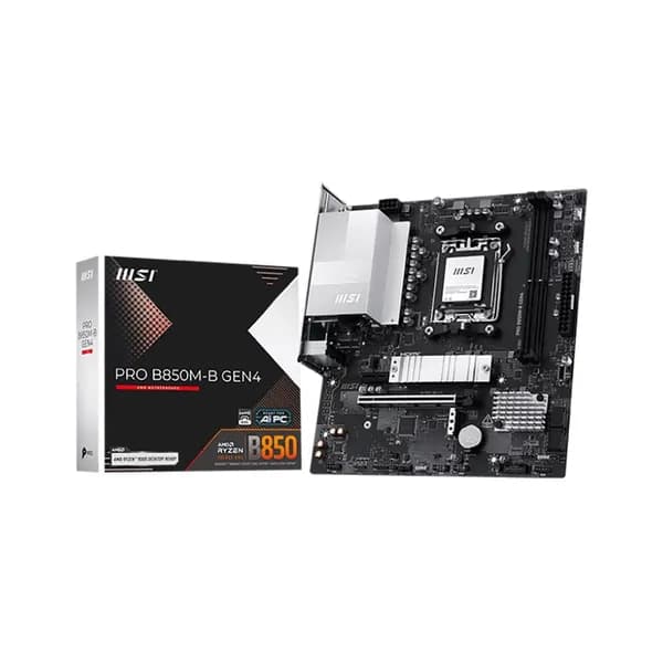 Материнская плата MSI Micro-ATX, AM5, DDR5 (PRO B850M-B GEN4)
