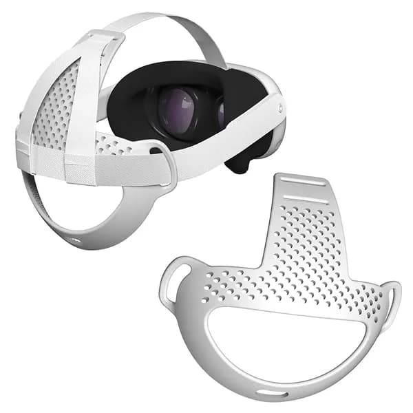 Амортизирующая подкладка TPU для шлема Meta Quest 3 с противоскользящими точками и вентиляционными отверстиями