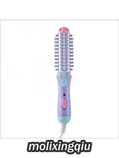 HIBIBUD Мини плойка 2-в-1 с вращающимся корпусом для коротких волос.