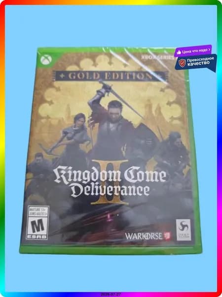 Игра Kingdom Come: Deliverance II  Золотое издание (Xbox, XBox 360, Xbox Series, Русские субтитры)