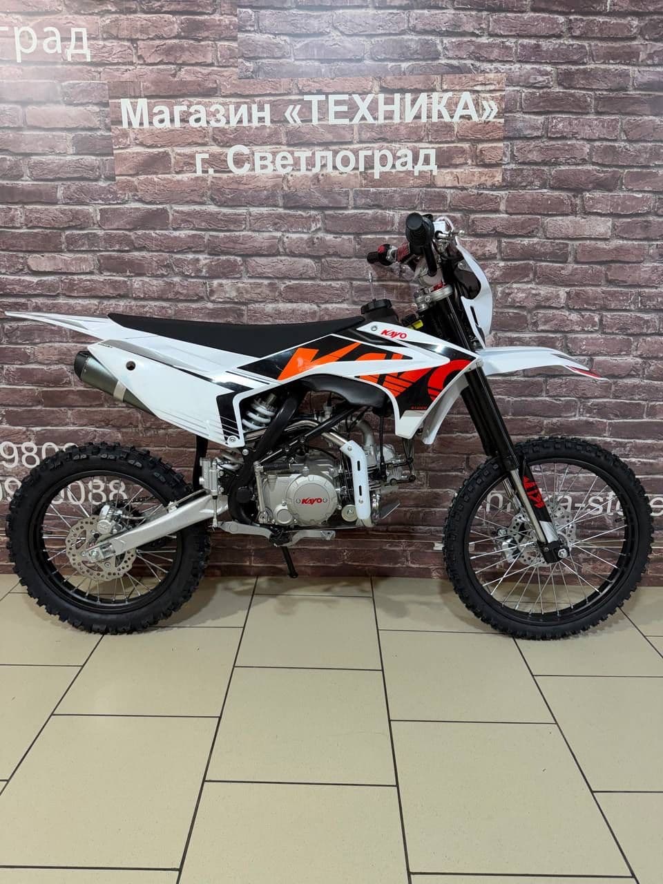 Питбайк KAYO BIG-MINI K140EM 19/16