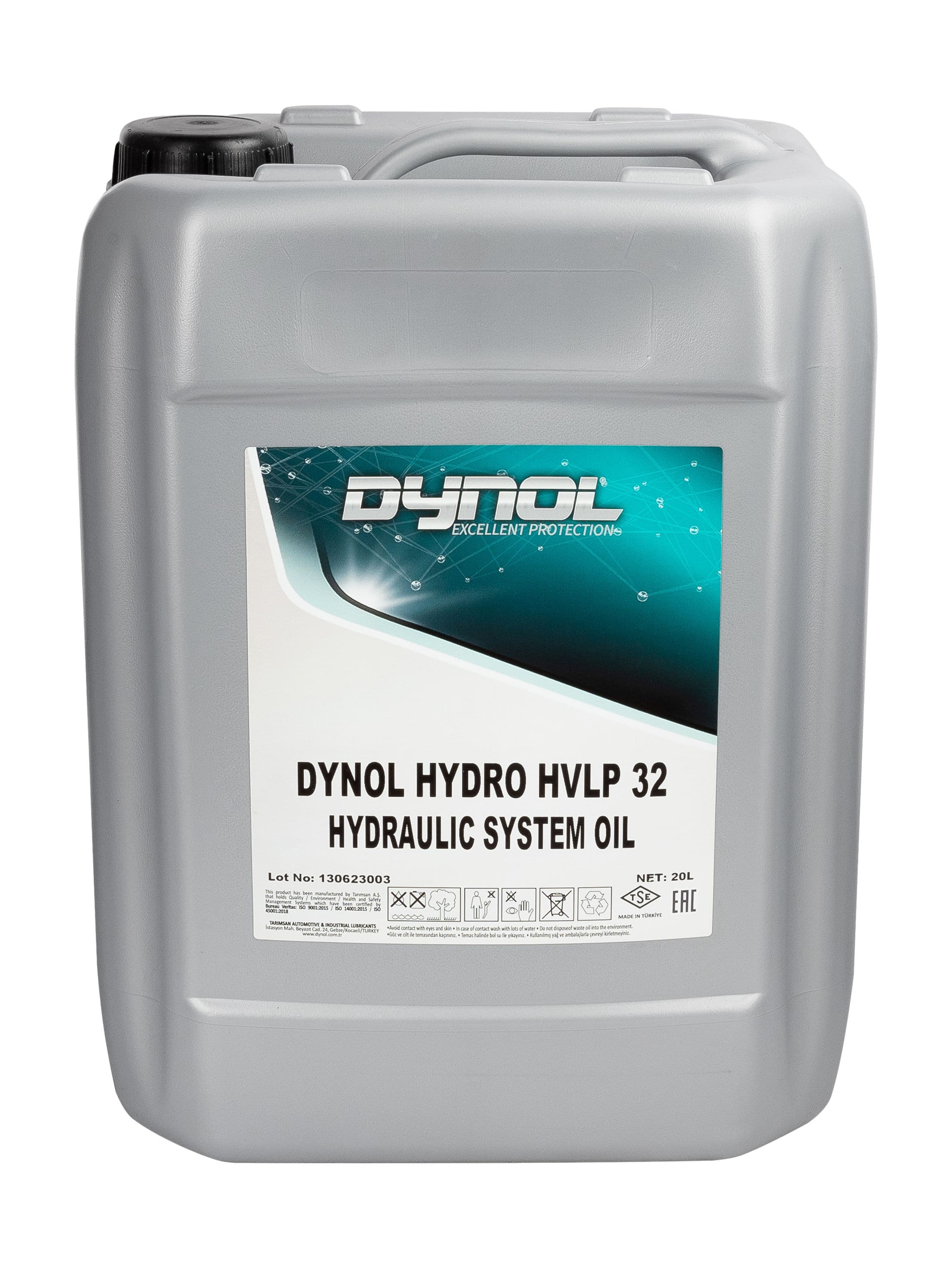 DYNOL HYDRO HVLP 32, масло гидравлическое, 20л