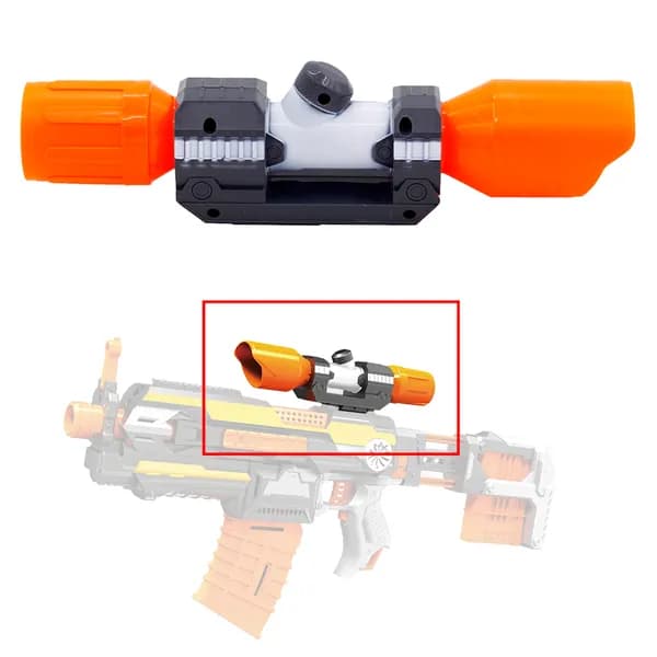 Оптический прицел для игрушечных пистолетов Nerf с крестообразной сеткой