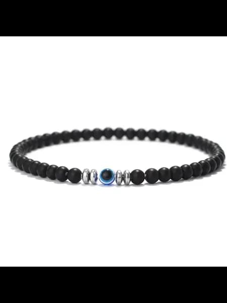 Браслет от сглаза для мужчин, тигровый глаз, бирюза onyx