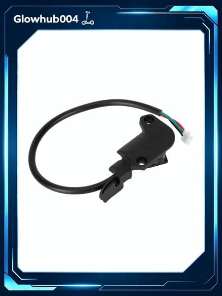 Hand Brake Hall Line Xiaomi M365 Pro 1S MI3 Электрический Скутер, Резина+Пластик, Чёрный, 7.5г