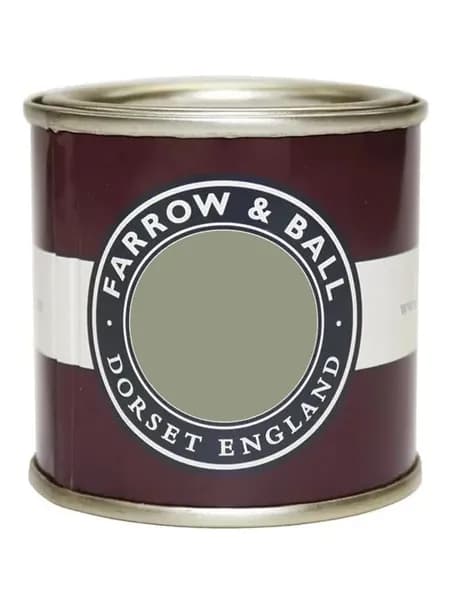 Краска для мебели и декора ультраматовая, меловая краска Farrow & Ball Estate Emulsion цвет 19 Lichen, 100 мл