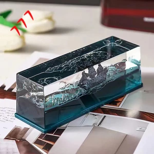 Круизный катамаран Black Pearl студенческое украшение рабочего стола Подарок на выпускной подарок на день рождения для мальчиков